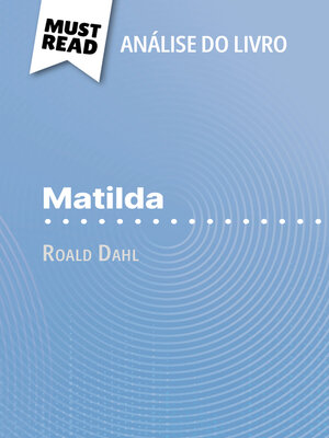 cover image of Matilda de Roald Dahl (Análise do livro)